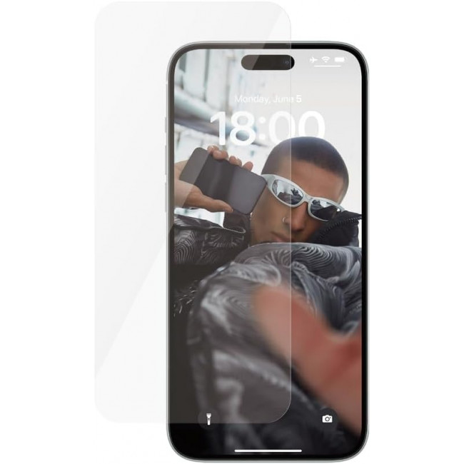 SAFE by PanzerGlass iPhone 15 Plus Ultra-Wide Fit Case Friendly Full Screen Αντιχαρακτικό Γυαλί Οθόνης - Διάφανο - SAFE95536