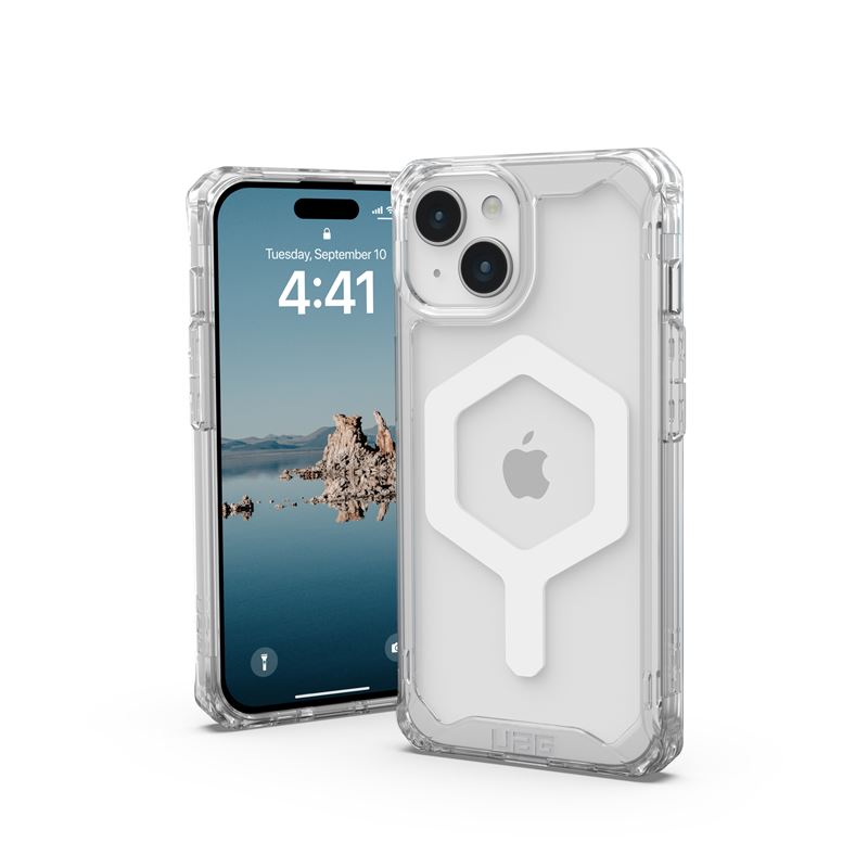 UAG iPhone 15 Plyo Series Θήκη Υψηλής Προστασίας με MagSafe - Ice / White - Διάφανη