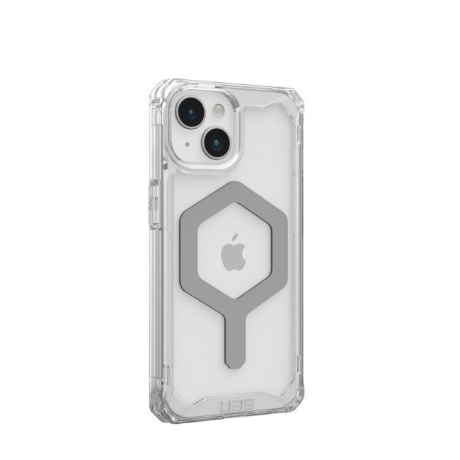 UAG iPhone 15 Plyo Series Θήκη Υψηλής Προστασίας με MagSafe - Ice / Silver - Διάφανη