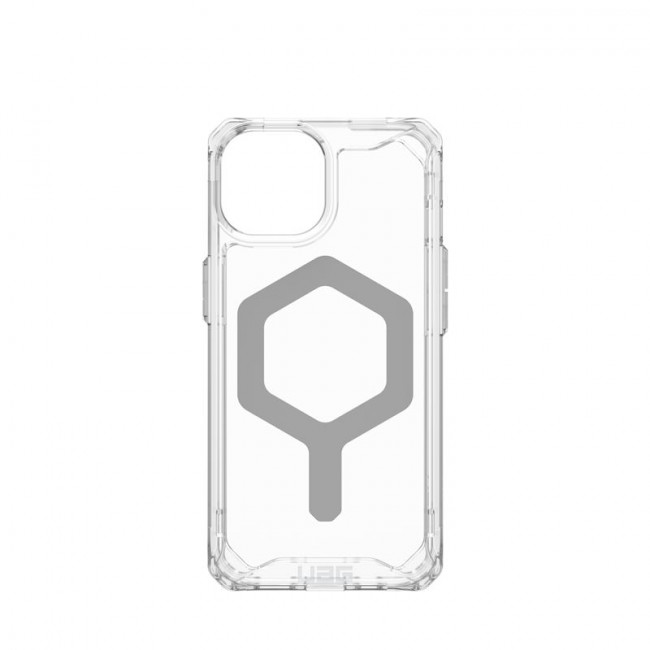 UAG iPhone 15 Plyo Series Θήκη Υψηλής Προστασίας με MagSafe - Ice / Silver - Διάφανη