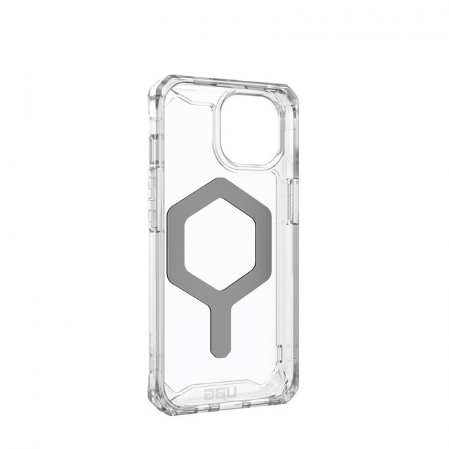 UAG iPhone 15 Plyo Series Θήκη Υψηλής Προστασίας με MagSafe - Ice / Silver - Διάφανη