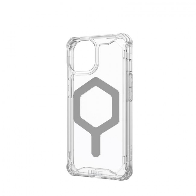 UAG iPhone 15 Plyo Series Θήκη Υψηλής Προστασίας με MagSafe - Ice / Silver - Διάφανη