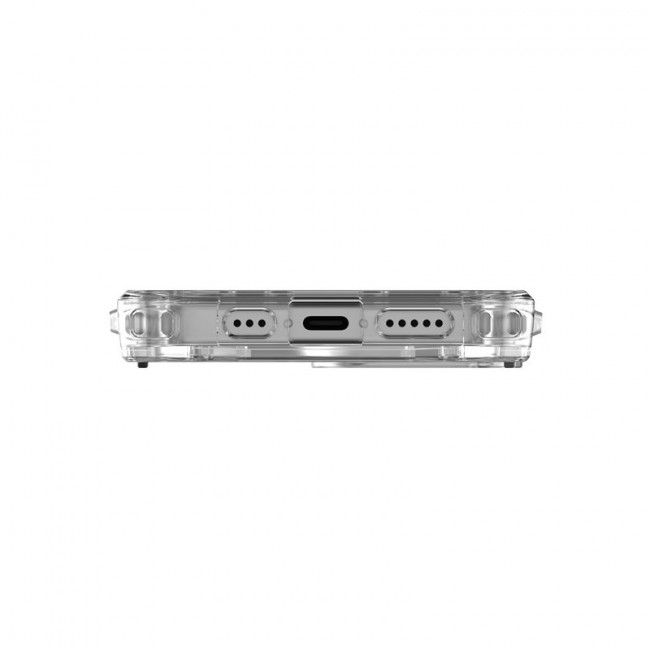 UAG iPhone 15 Plyo Series Θήκη Υψηλής Προστασίας με MagSafe - Ice / Silver - Διάφανη