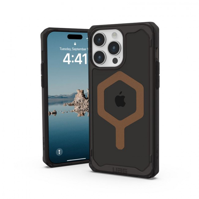 UAG iPhone 15 Pro Max Plyo Series Θήκη Υψηλής Προστασίας με MagSafe - Black / Bronze