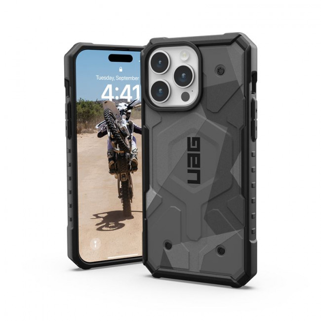 UAG iPhone 15 Pro Max Pathfinder SE MagSafe Series Σκληρή Θήκη με MagSafe - Geo Camo