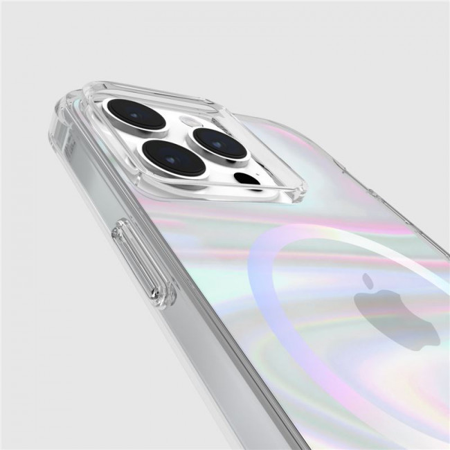 Case-Mate iPhone 15 Pro Max Soap Bubble MagSafe Σκληρή Θήκη με MagSafe - Soap Bubble