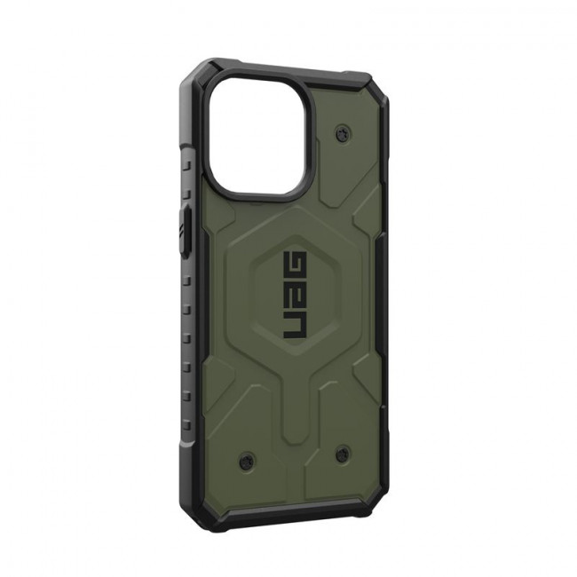 UAG iPhone 15 Pro Max Pathfinder MagSafe Series Σκληρή Θήκη με MagSafe - Olive Drab