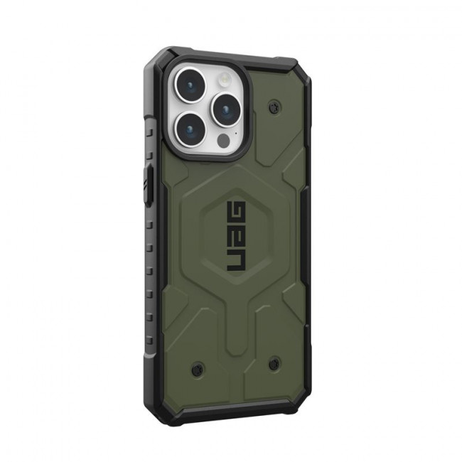 UAG iPhone 15 Pro Max Pathfinder MagSafe Series Σκληρή Θήκη με MagSafe - Olive Drab