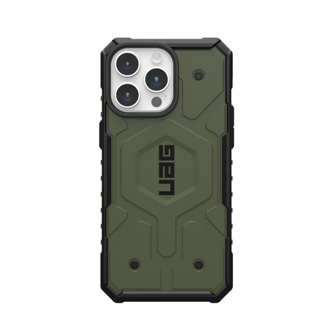 UAG iPhone 15 Pro Max Pathfinder MagSafe Series Σκληρή Θήκη με MagSafe - Olive Drab