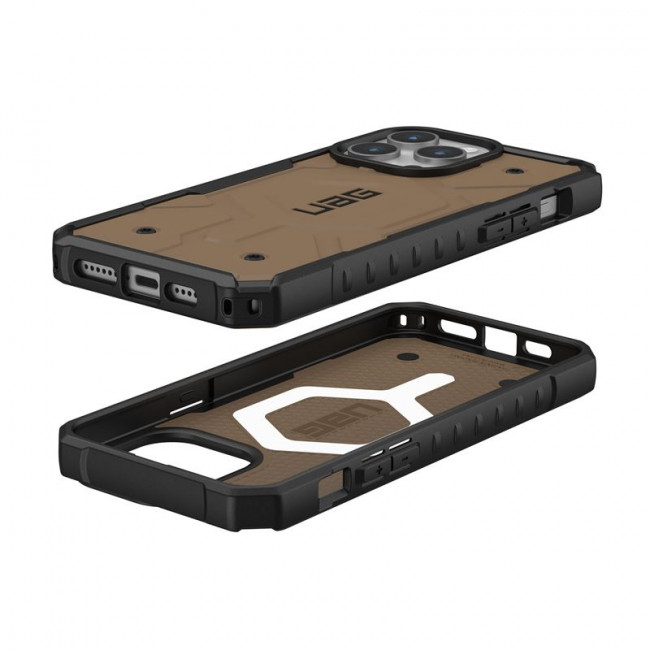 UAG iPhone 15 Pro Max Pathfinder MagSafe Series Σκληρή Θήκη με MagSafe - Dark Earth