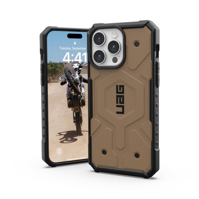 UAG iPhone 15 Pro Max Pathfinder MagSafe Series Σκληρή Θήκη με MagSafe - Dark Earth