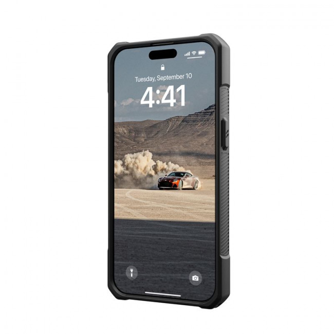 UAG iPhone 15 Pro Max Monarch Kevlar Series Σκληρή Θήκη - Kevlar Element Green