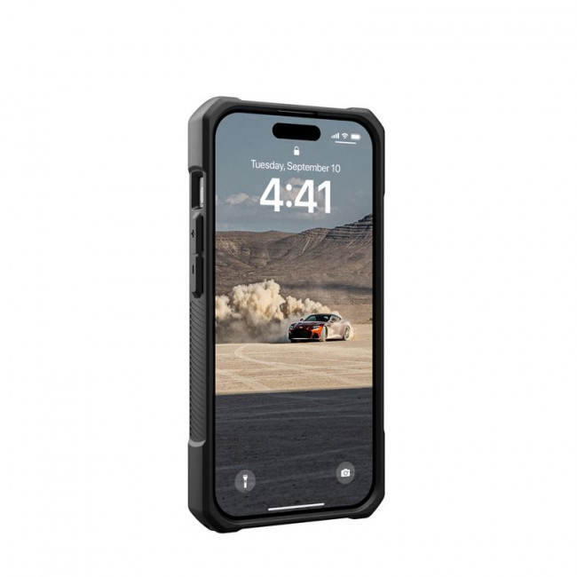 UAG iPhone 15 Pro Monarch Kevlar Series Σκληρή Θήκη - Kevlar Element Green