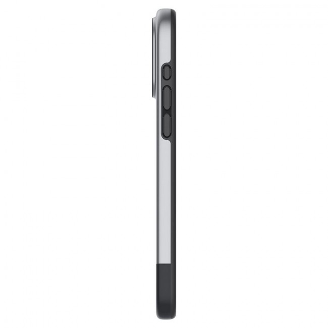 Spigen iPhone 15 Pro Style Armor Mag Σκληρή Θήκη με MagSafe - Classic Silver