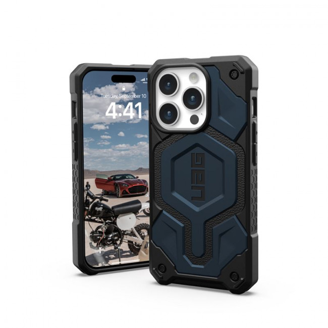 UAG iPhone 15 Pro Monarch Pro Series Σκληρή Θήκη με MagSafe - Mallard