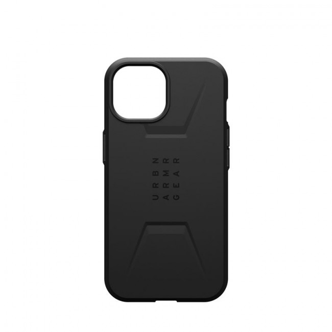 UAG iPhone 15 Civilian MagSafe Σκληρή Θήκη με MagSafe - Black