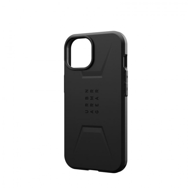 UAG iPhone 15 Civilian MagSafe Σκληρή Θήκη με MagSafe - Black