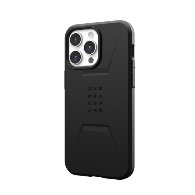 UAG iPhone 15 Pro Max Civilian MagSafe Σκληρή Θήκη με MagSafe - Black