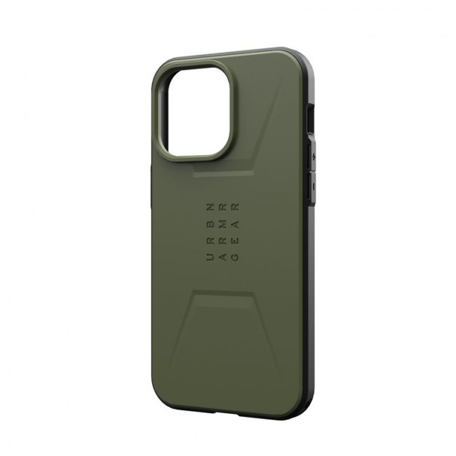 UAG iPhone 15 Pro Max Civilian MagSafe Σκληρή Θήκη με MagSafe - Olive Drab