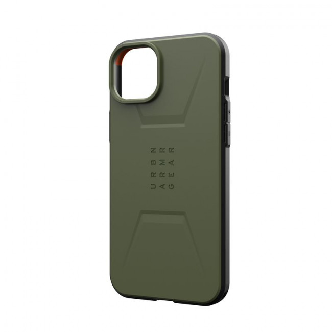 UAG iPhone 15 Plus Civilian MagSafe Σκληρή Θήκη με MagSafe - Olive Drab