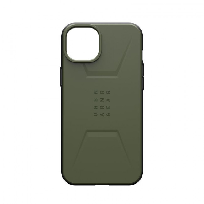 UAG iPhone 15 Plus Civilian MagSafe Σκληρή Θήκη με MagSafe - Olive Drab