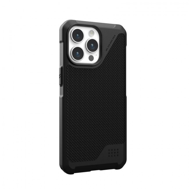 UAG iPhone 15 Pro Max Metropolis LT Series Σκληρή Θήκη με MagSafe - Kevlar Black