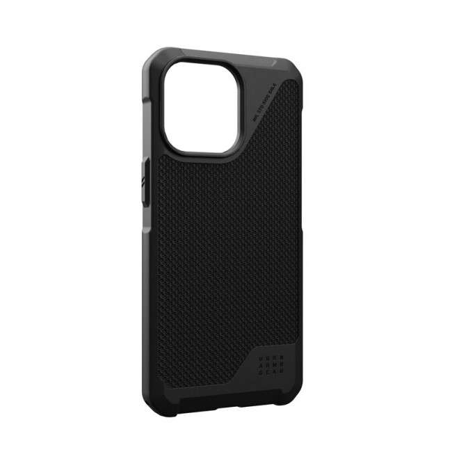 UAG iPhone 15 Pro Max Metropolis LT Series Σκληρή Θήκη με MagSafe - Kevlar Black