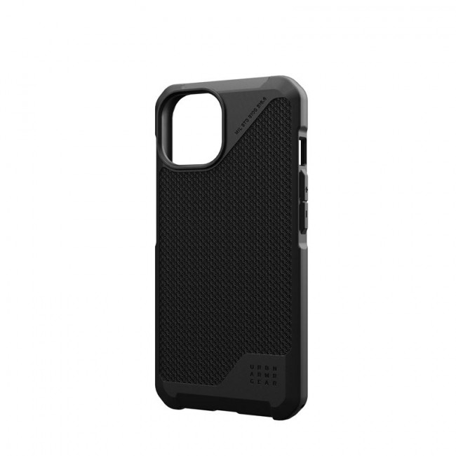 UAG iPhone 15 Metropolis LT Series Σκληρή Θήκη με MagSafe - Kevlar Black