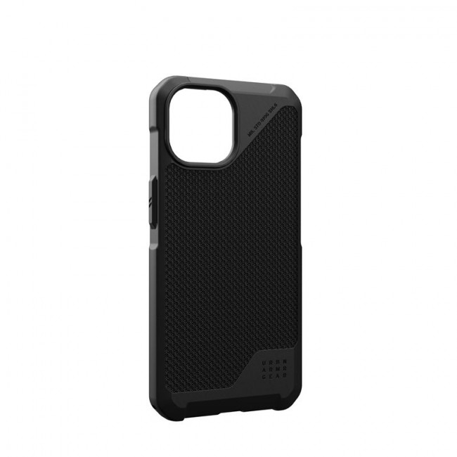 UAG iPhone 15 Metropolis LT Series Σκληρή Θήκη με MagSafe - Kevlar Black