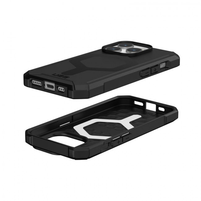 UAG iPhone 15 Pro Essential Armor MagSafe Θήκη Σιλικόνης TPU με MagSafe - Black