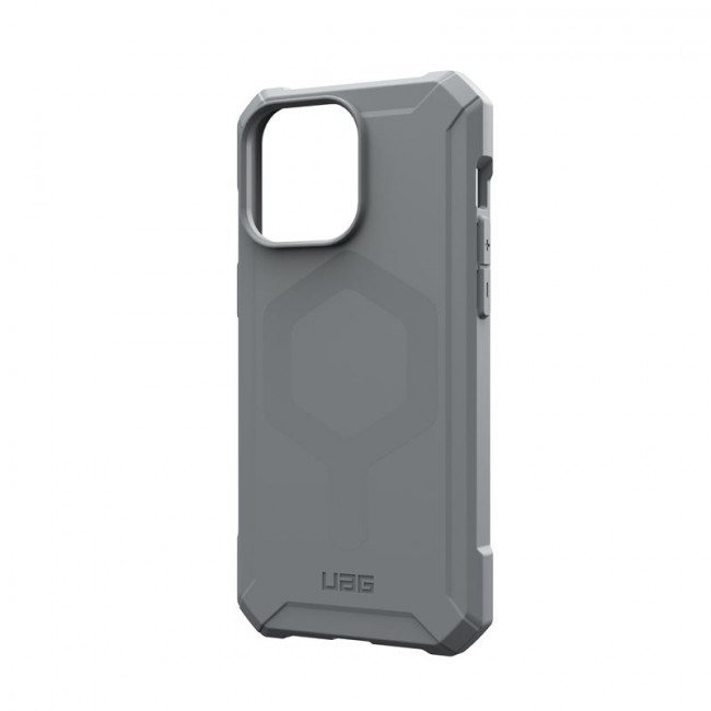 UAG iPhone 15 Pro Max Essential Armor MagSafe Θήκη Σιλικόνης TPU με MagSafe - Silver