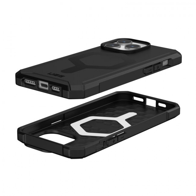 UAG iPhone 15 Pro Max Essential Armor MagSafe Θήκη Σιλικόνης TPU με MagSafe - Black