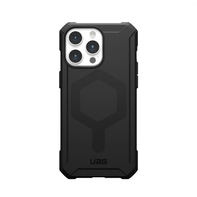 UAG iPhone 15 Pro Max Essential Armor MagSafe Θήκη Σιλικόνης TPU με MagSafe - Black