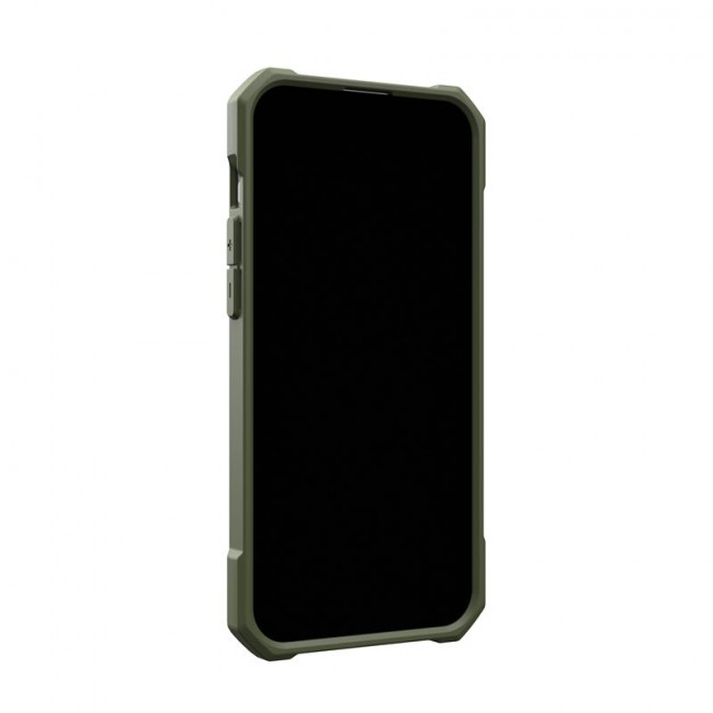 UAG iPhone 15 Pro Max Essential Armor MagSafe Θήκη Σιλικόνης TPU με MagSafe - Olive Drab