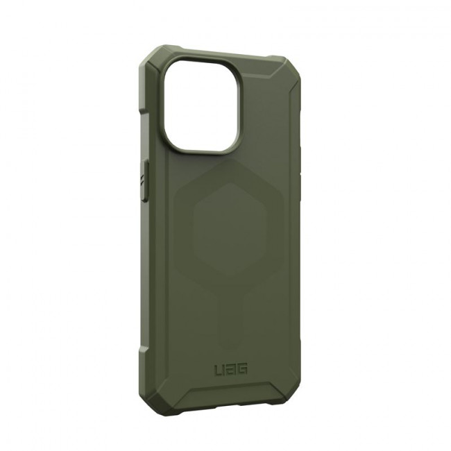 UAG iPhone 15 Pro Max Essential Armor MagSafe Θήκη Σιλικόνης TPU με MagSafe - Olive Drab