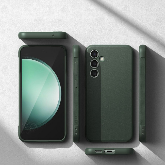 Ringke Samsung Galaxy S23 FE Onyx Durable TPU Case Θήκη Σιλικόνης - Dark Green