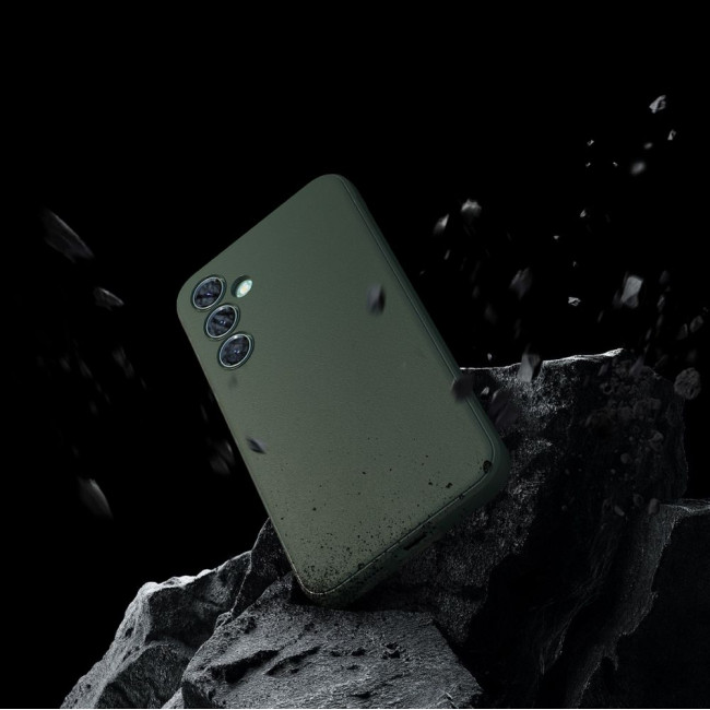 Ringke Samsung Galaxy S23 FE Onyx Durable TPU Case Θήκη Σιλικόνης - Dark Green