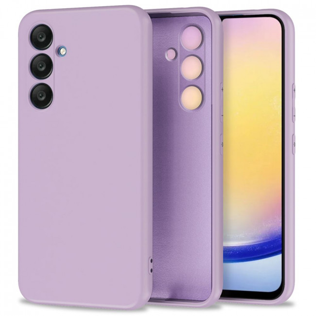 Tech-Protect Samsung Galaxy A25 5G Icon Θήκη Σιλικόνης Rubber TPU - Violet