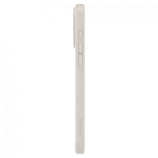 Spigen iPhone 15 Pro Ultra Hybrid Mag Σκληρή Θήκη με Πλαίσιο Σιλικόνης Και MagSafe - Frost Natural Titanium