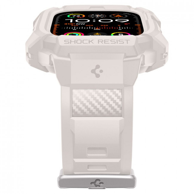 Spigen Λουράκι Apple Watch Ultra / Ultra 2 - 49MM Rugged Armor Pro - Dune Beige