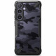 Ringke Samsung Galaxy S24 Fusion X Σκληρή Θήκη με Πλαίσιο Σιλικόνης - Camo Black