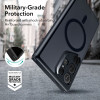 ESR Samsung Galaxy S24 Ultra Classic Hybrid Halolock Σκληρή Θήκη με Πλαίσιο Σιλικόνης και MagSafe - Frosted Black