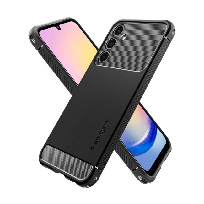 Spigen Samsung Galaxy A25 5G Θήκη TPU Rugged Armor - Matte Black