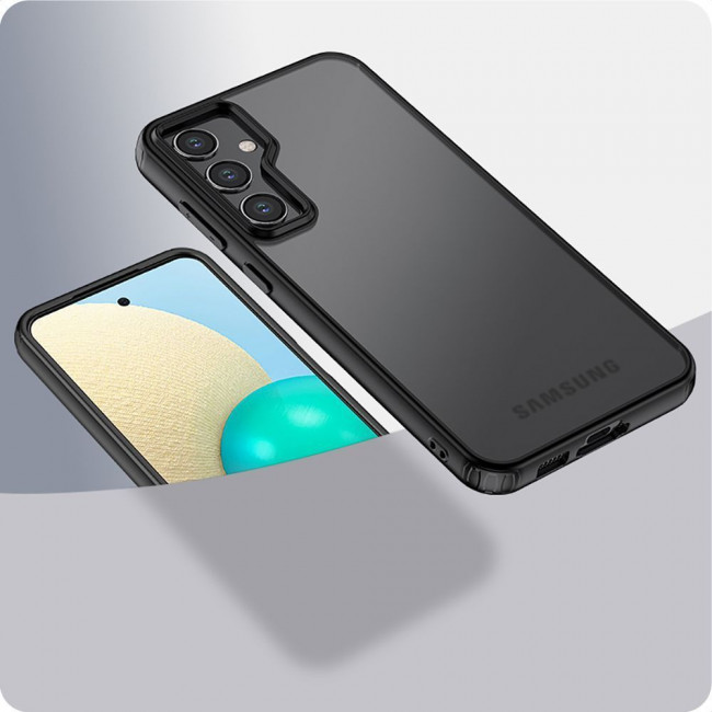 Tech-Protect Samsung Galaxy A55 5G MagMat Σκληρή Θήκη με Πλαίσιο Σιλικόνης - Matte Black