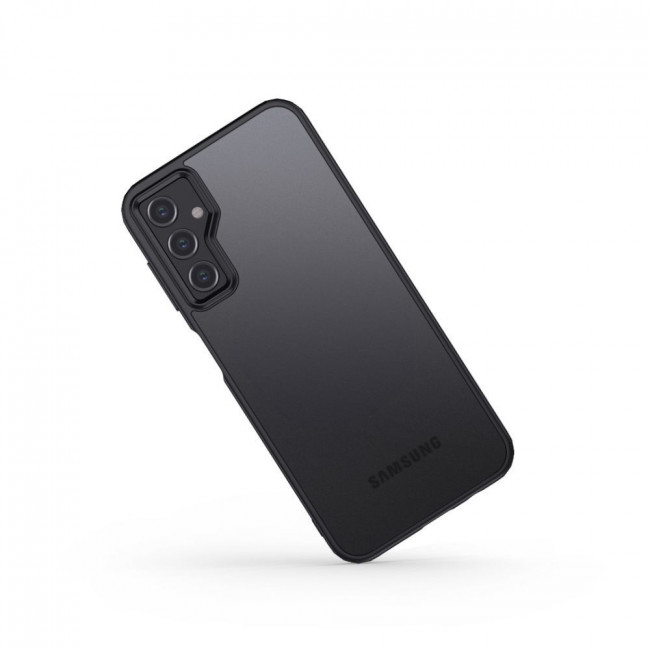 Tech-Protect Samsung Galaxy A55 5G MagMat Σκληρή Θήκη με Πλαίσιο Σιλικόνης - Matte Black