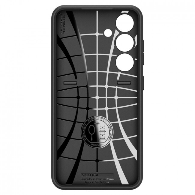 Spigen Samsung Galaxy S24 Optik Armor Θήκη Σιλικόνης με Κάλυμμα για την Κάμερα - Black