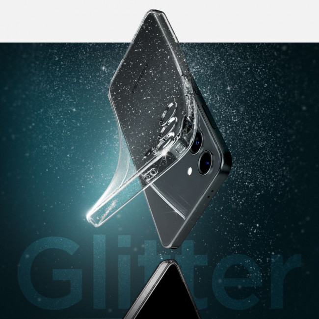 Spigen Samsung Galaxy S24 Liquid Crystal Θήκη Σιλικόνης - Glitter Crystal