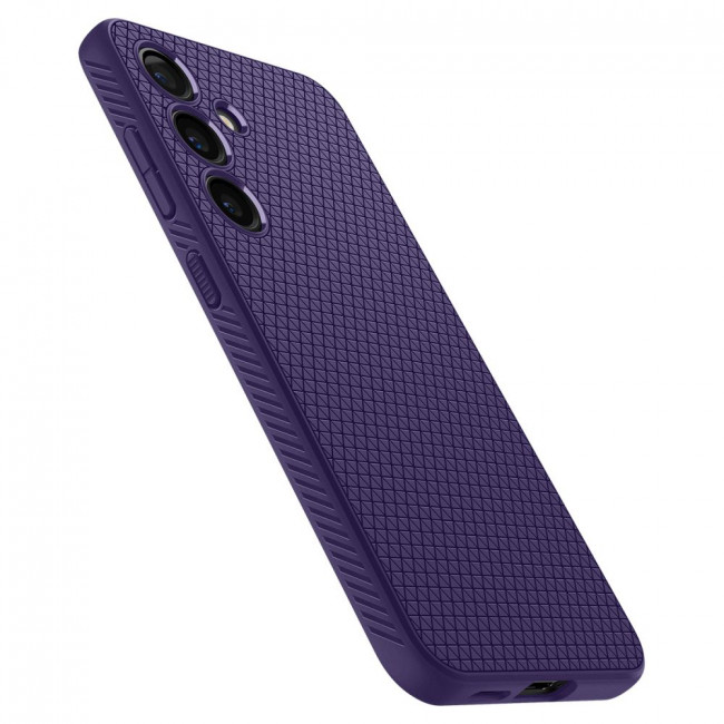 Spigen Samsung Galaxy S24 Liquid Air Θήκη Σιλικόνης - Deep Purple