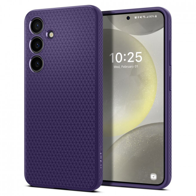 Spigen Samsung Galaxy S24 Liquid Air Θήκη Σιλικόνης - Deep Purple