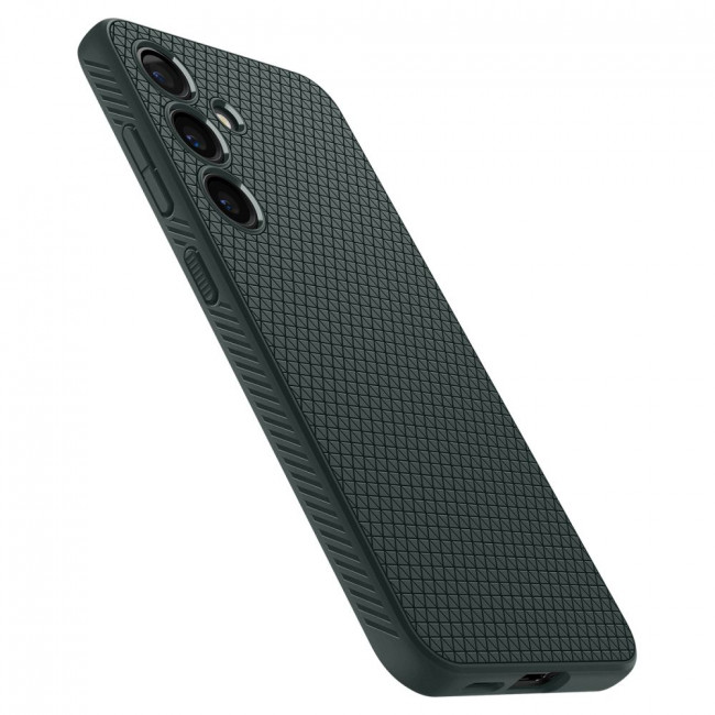 Spigen Samsung Galaxy S24 Liquid Air Θήκη Σιλικόνης - Abyss Green